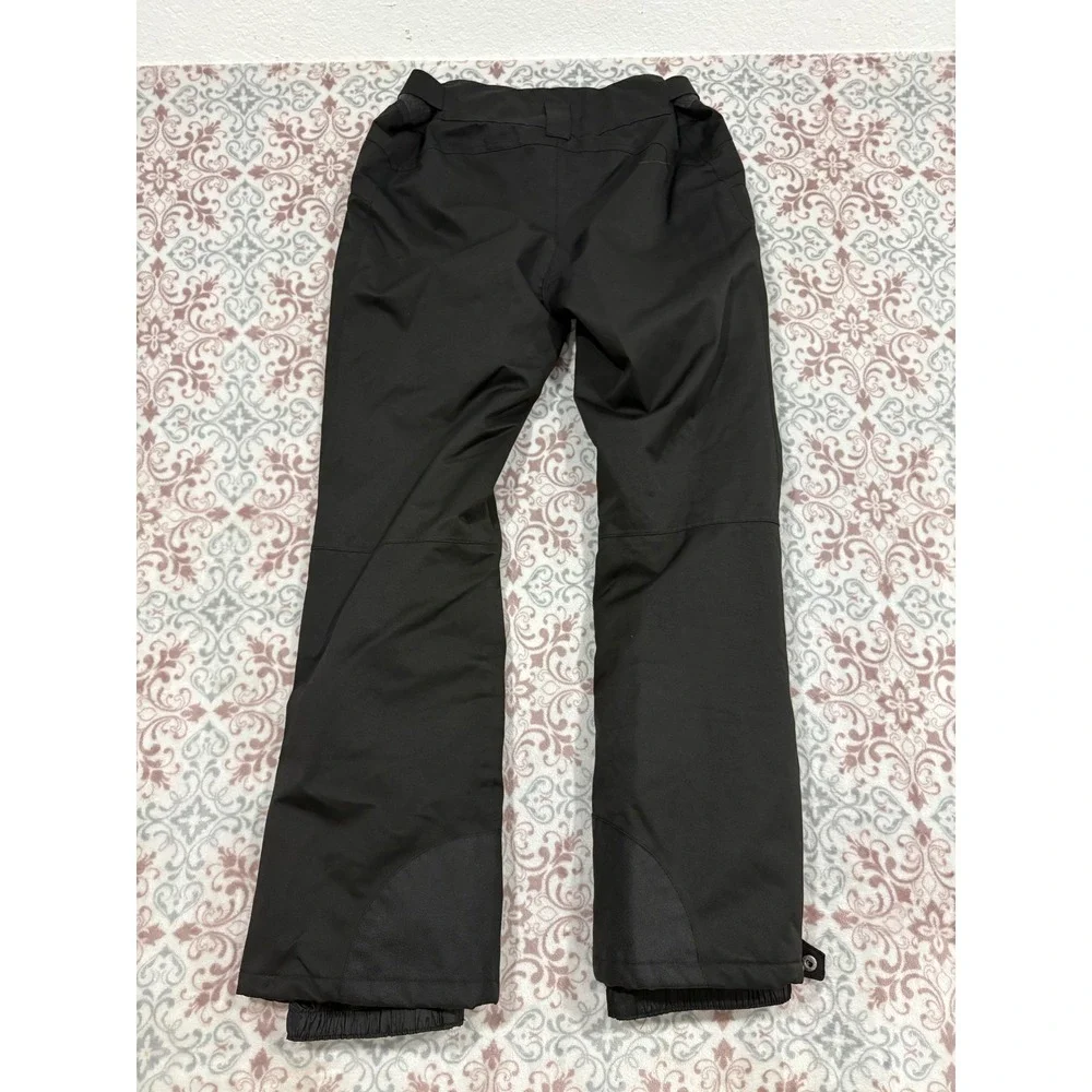 Outdoor Gear Black Snow Pants Insulated Ski Snowboard Trousers Mens Medium